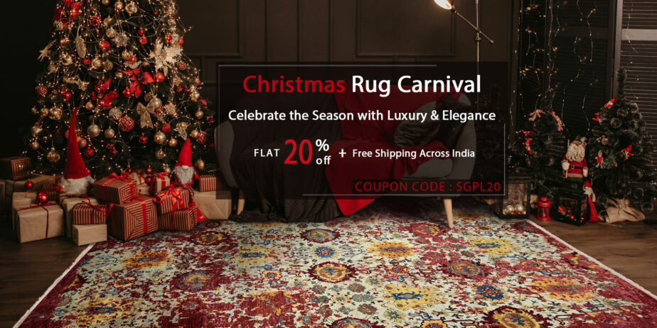 Unwrap Luxury This Christmas: 20% OFF Hand Knotted Rugs at Saraswati Global